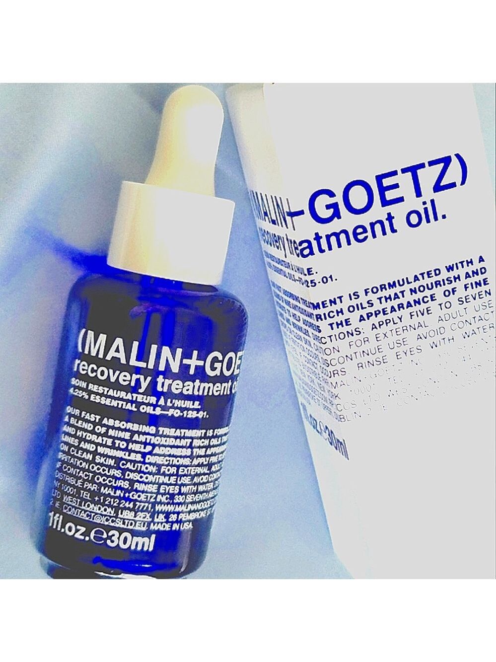 NEW! MALIN + GOETZ Recovery Treatment Oil 30 ml